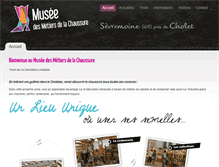 Tablet Screenshot of museechaussure.fr